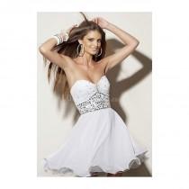 wedding photo - Sumptuous Natural Waist Baby Doll Sweetheart Short Length Cocktail Dress - Compelling Wedding Dresses