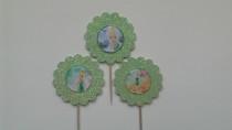 wedding photo - Tinkerbell Cupcake Toppers, Tinkerbell Fairy Cupcake Toppers, Tink Cupcake Toppers, Fairy  Cupcake Toppers, Fairy, Tinkerbell Theme Party