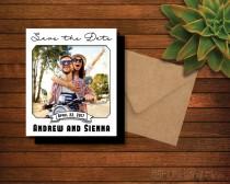 wedding photo - Save the Date Photo Magnet > Hand Stamped Envelope Included