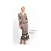 wedding photo - Damianou Multi Pattern 3pc Mother of the Bride Dress 2204 - Brand Prom Dresses