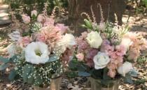 wedding photo - French Garden Wedding Bridesmaid Bouquet