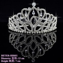 wedding photo -  Beter Gifts® Wedding bride Princess BETER-HH050 Hair Girl Tiara Crown Birthday