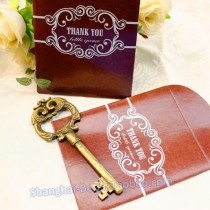 wedding photo - Beter Gifts® Wedding rehearsal Key to My Heart Antique Bottle Opener BETER-WJ099