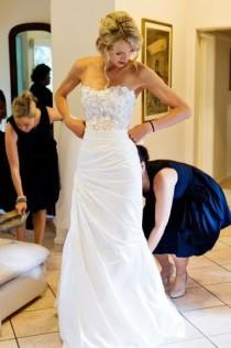 wedding photo - Melanie Ford Silk Wedding Dress