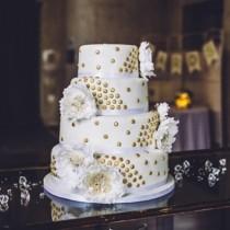 wedding photo - Three Tiered Cake