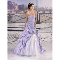 wedding photo - Miss Paris, 133-18 bleu clair - Superbes robes de mariée pas cher 