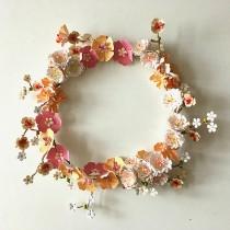 wedding photo - Flower wreath, Table decoration, Door decoration, New home gift, Easter wreath, Wedding wreath