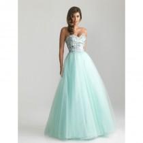 wedding photo - Night Moves 6669 Tulle Ball Gown Prom Dress - Crazy Sale Bridal Dresses