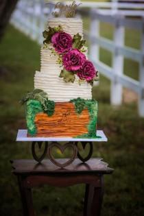 wedding photo - Wedding cake stand, heavy duty to hold a multi-tier cake stand, western equestrian decor