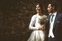 wedding photo - Un castillo, el escenario perfecto para esta preciosa historia: la boda de Audrey y Nacho