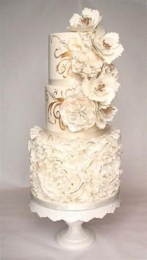 wedding photo - Elaborate Wedding Cake