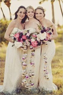 wedding photo -  Boho Chic Wedding In Hawaii