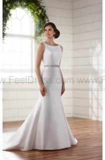 wedding photo -  Essense of Australia Structured Silk Wedding Dress Style D2235