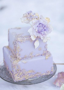 wedding photo - Sweetly Romantic Wedding Cake