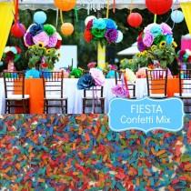 wedding photo - FIESTA Wedding Confetti - Biodegradable Chic Wedding Decoration, Scatters, Confetti, Mexican Wedding, Fiesta Wedding, Multi Color Confetti