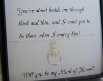 wedding photo - BRIDAL PARTY Gifts -  Maid Of Honor