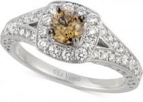 wedding photo - Le Vian® Bridal Diamond Engagement Ring (9/10 ct. t.w.) in 14k White Gold