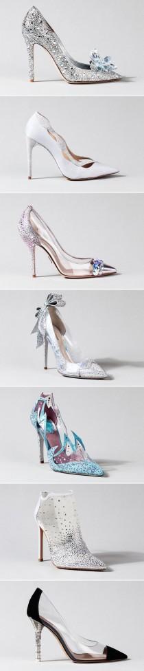 wedding photo - 15 Stunning Cinderella-Inspired Wedding Shoes