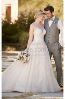 wedding photo -  Essense of Australia Ball Gown Wedding Dress With Tulle Skirt Style D2126