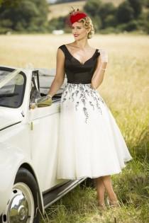 wedding photo - Win a Retro Inspired Tea-Length Wedding Dress from True Bride!