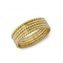 wedding photo - African queen wedding ring. Gold wedding ring. Ethnic wedding ring. Unique ring. 14k yellow gold ring. Wide wedding ring (gr-9288-1426)