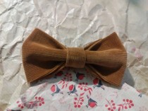 wedding photo -  Men's gift Husband gift Brown bow tie Mens gift Boyfriend gift Fathers gift Holiday gift Gift for him Birthday gift Valentines gift For men