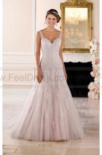 wedding photo -  Stella York Sparkling Silver Lace Wedding Dress Style 6401
