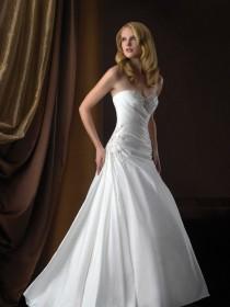 wedding photo - Allure Bridals Romance 2358 Taffeta Wedding Dress
