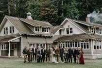 wedding photo - Vintage-Inspired Washington Camp Wedding
