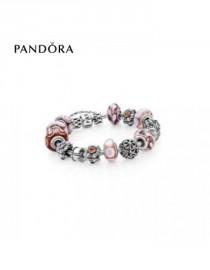 wedding photo -  pandora Magasin - Bracelets Pandora Prix * Pandora Tickled Rose Inspirational Bracelet | charmspandorasoldes.com