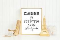 wedding photo - Printable Wedding Card and Gifts Table Cards Sign INSTANT DOWNLOAD 8x10 DIY pdf