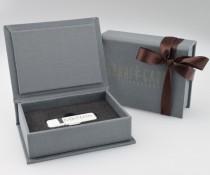 wedding photo - 1 Hermes USB & Small Elegant Gift Box - Branded with Your Personalised Logo