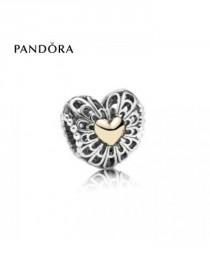 wedding photo - bijoux distinctif - Découvrez Pandora Paris Soldes * Pandora Vintage Heart Charm Mother's Day Limited Edition 