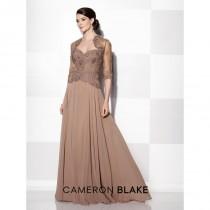 wedding photo - Dusk Cameron Blake 215639  Cameron Blake by Mon Cheri - Elegant Evening Dresses