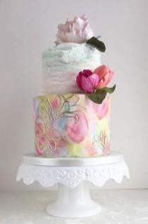 wedding photo - Whisperer Wedding Cake Inspiration