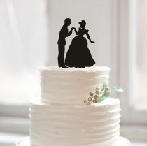 wedding photo - Cinderella Cake Topper, Disney Wedding Cake Topper, Acrylic Cake topper, Wedding Cake Topper, Disney Princess Cake Topper, wedding Topper