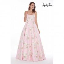wedding photo - Angela and Alison Long Prom 61007 Light Pink/Floral,Baby Blue/Floral Dress - The Unique Prom Store