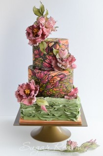 wedding photo - Beautiful cake
