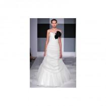 wedding photo - Isaac Mizrahi SS13 Dress 7 - A-Line Spring 2013 White Sweetheart Isaac Mizrahi Full Length - Nonmiss One Wedding Store