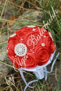 wedding photo - Wedding brooch bouquet- Alternative bouquet - bridal wedding bouquet - handmade bouquet - rose wedding bouquet - bridal accessories