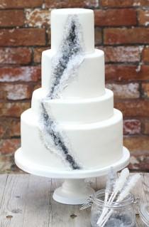 wedding photo - Rock Candy cake