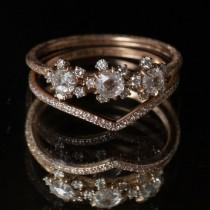 wedding photo - Three Cosmos Ring