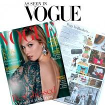 wedding photo - Our First Big Magazine Feature -Vogue Christmas Edition