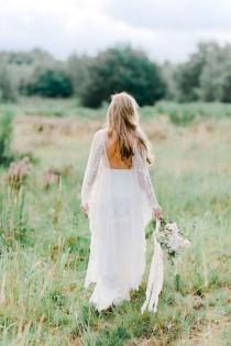 wedding photo - The Most Beautiful Florals & Stunning Grace Loves Lace Bride!