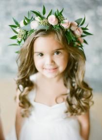 wedding photo - As Seen on Stylemepretty Flower Girl Dress Floor Length