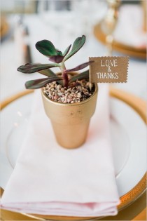 wedding photo - 3 Ways To Use Succulents In Your Wedding