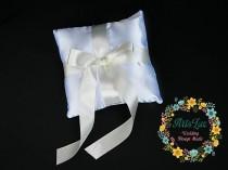 wedding photo - Wedding pillow for rings-Bearer Ring Pillow-Classic design Wedding Ring Pillow-Satin Wedding Ring Pillow-Pillow ring-Wedding ceremony-Gift
