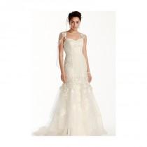 wedding photo - Oleg Cassini at David's Bridal - CWG709 - Stunning Cheap Wedding Dresses