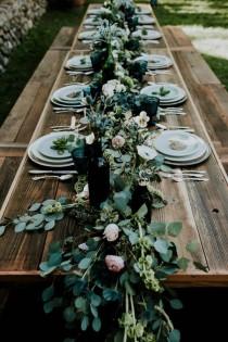 wedding photo - Farm Table