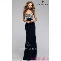 wedding photo - Form Fitting Strapless Sweetheart Faviana Prom Dress - Discount Evening Dresses 